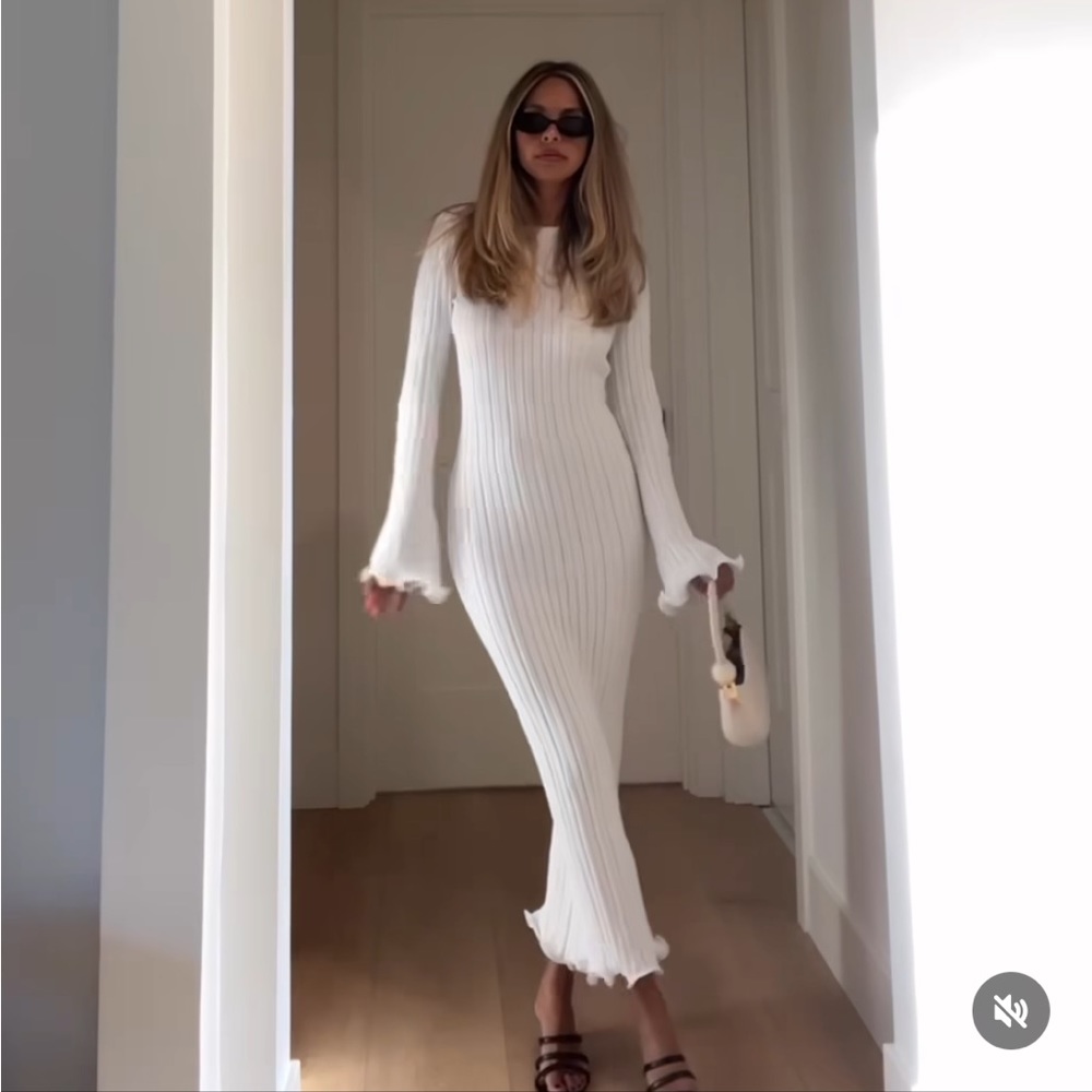 SNDYS BAHA LONG SLEEVE DRESS